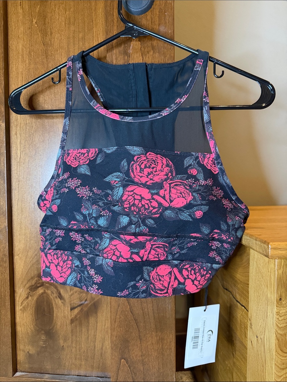 Zyia electric Crimson rose All-Star bra